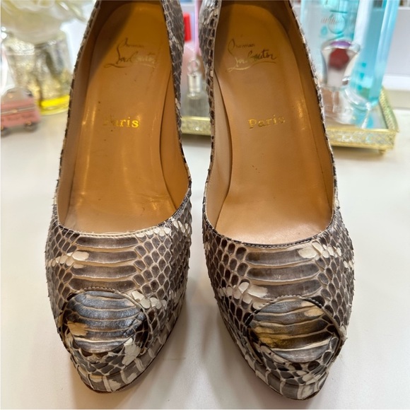 Authentic Christian Louboutin Python - Picture 11 of 12